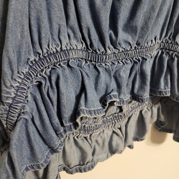 Guess denim blouse sleeveless - Picture 2 of 6